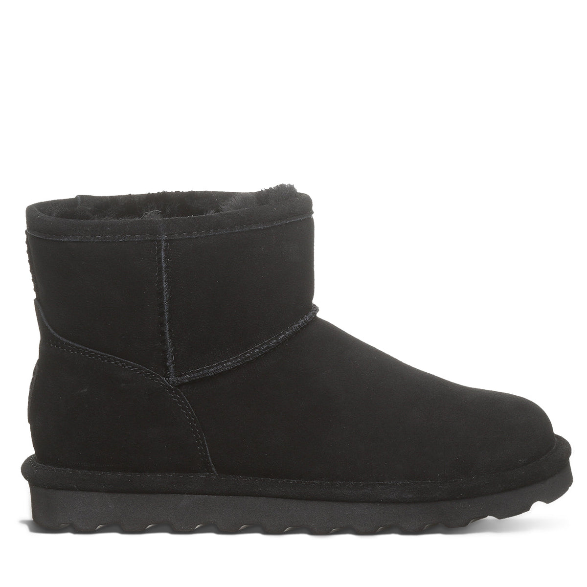 BEARPAW ALYSSA WIDE BLACK