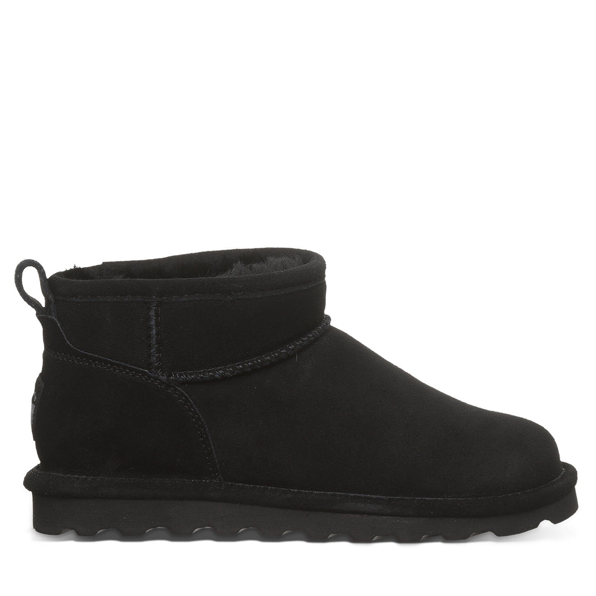 BEARPAW SHORTY WIDE BLACK